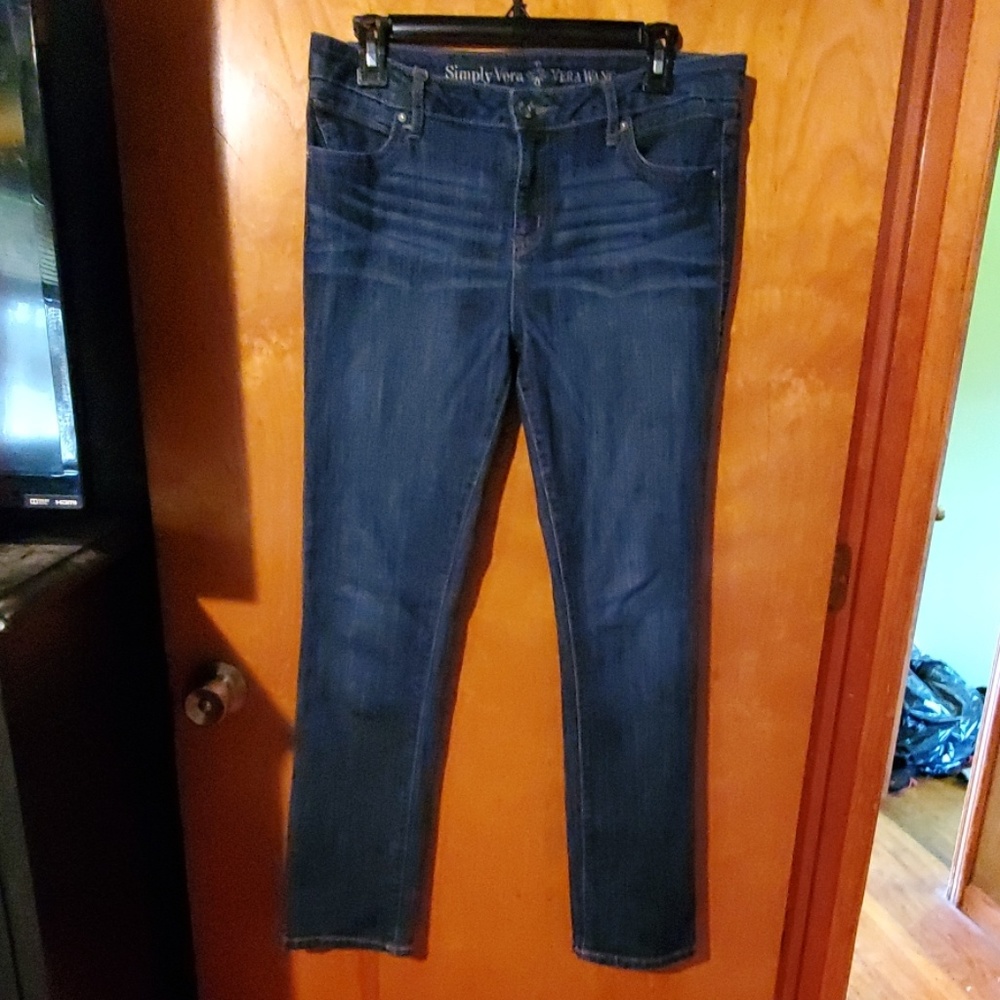 Vera Wang stretch skinny ankle
